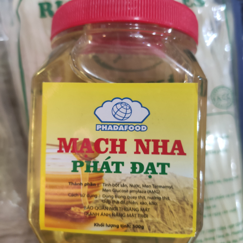Вьетнамский Солод (патока из клейкого риса и тапиоки) Mach Nha Phat Dat 500г (Вьетнам) 